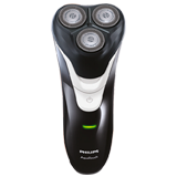 Imagem lateral do Barbeador Philips Aquatouch modelo AT610