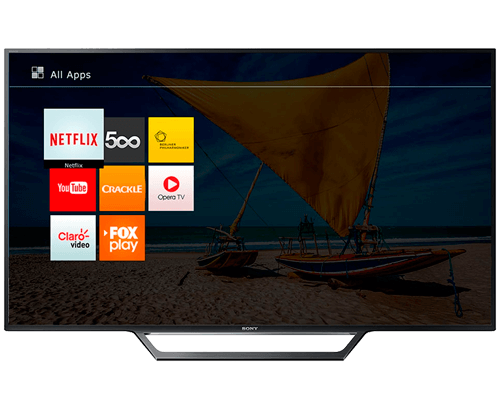 Smart TV LED 40 Sony KDL-40W655D Full HD, Wi-Fi, 2 USB, 2 HDMI, Motinflow 240 e X-Reality PRO