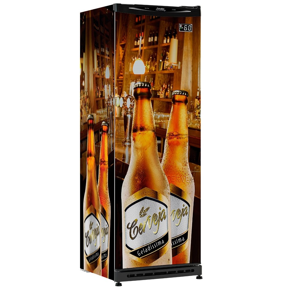 Geladeira/refrigerador 348 Litros 1 Porta Adesivado - Esmaltec - 220v - Cv300r