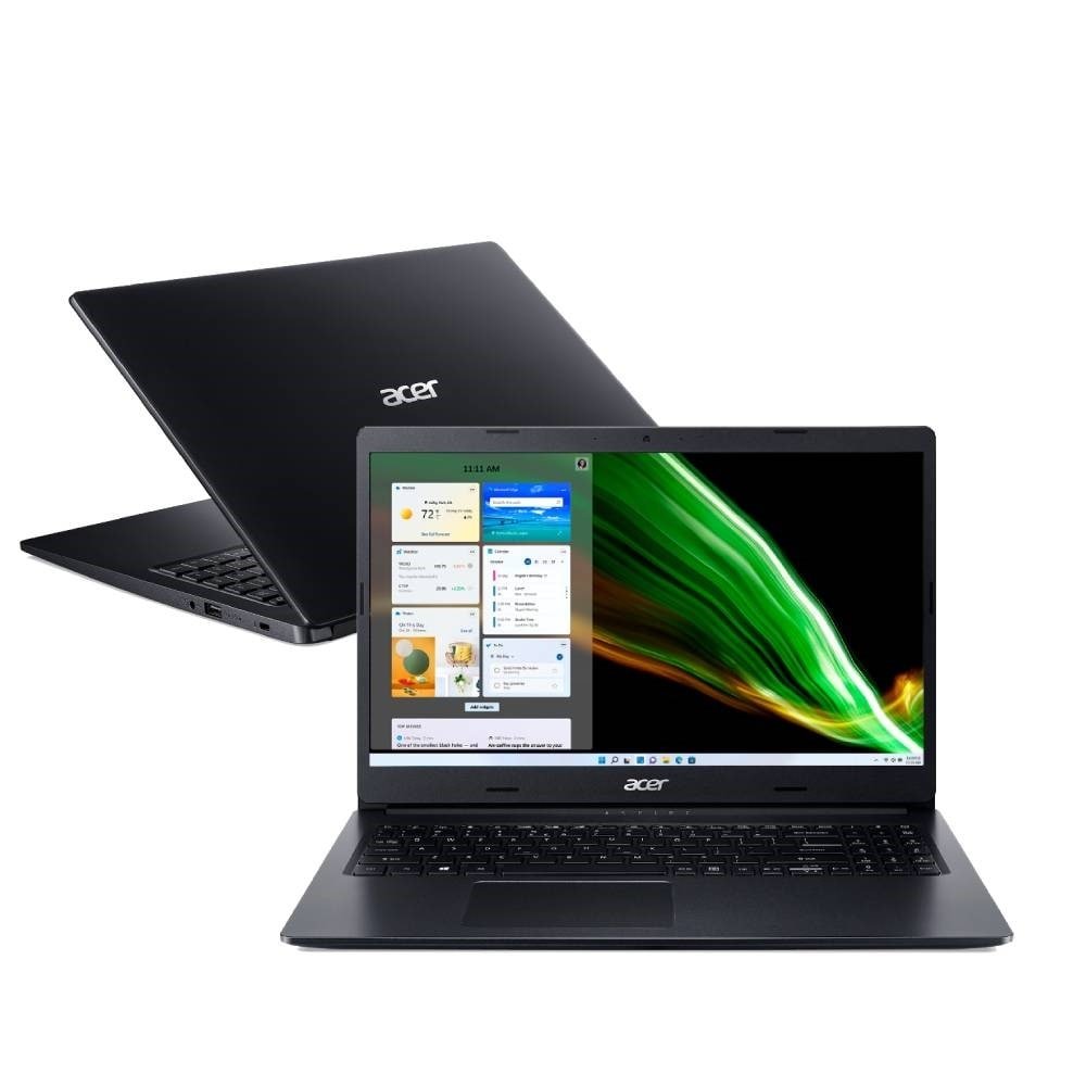 Notebook - Acer A315-23-r5dq Amd Ryzen 3 3250u 2.60ghz 8gb 512gb Ssd Amd Radeon Graphics Windows 11 Home Aspire 3 15,6" Polegadas