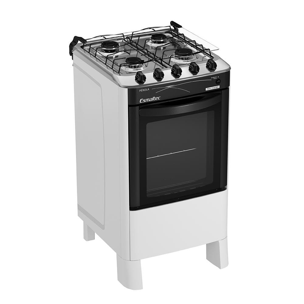 Fogao Esmaltec Perola 4 Bocas Branco