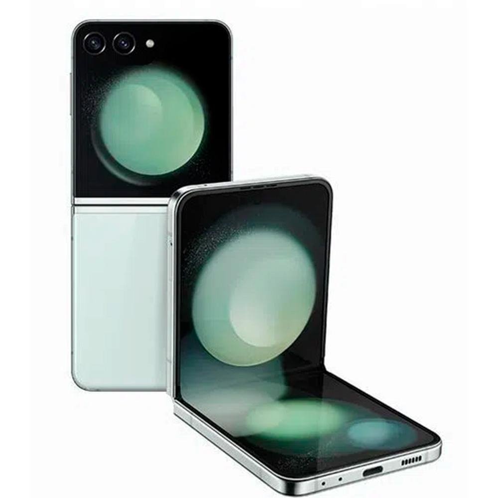 Imagem Smartphone Samsung Galaxy Z Flip5 512GB 5G Tela 6.7 8GB Verde Claro