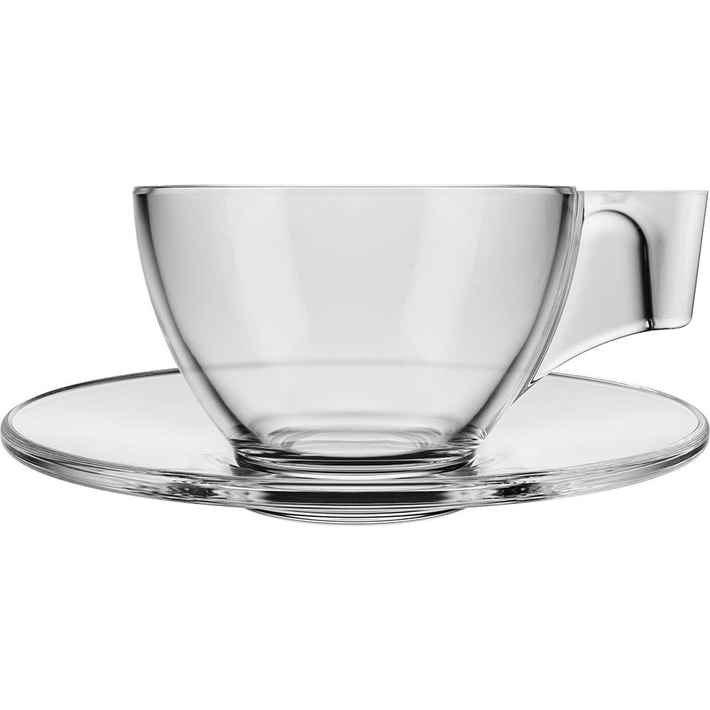 Conjunto de Xícaras Café Duralex Astral com Pires 24 Peças