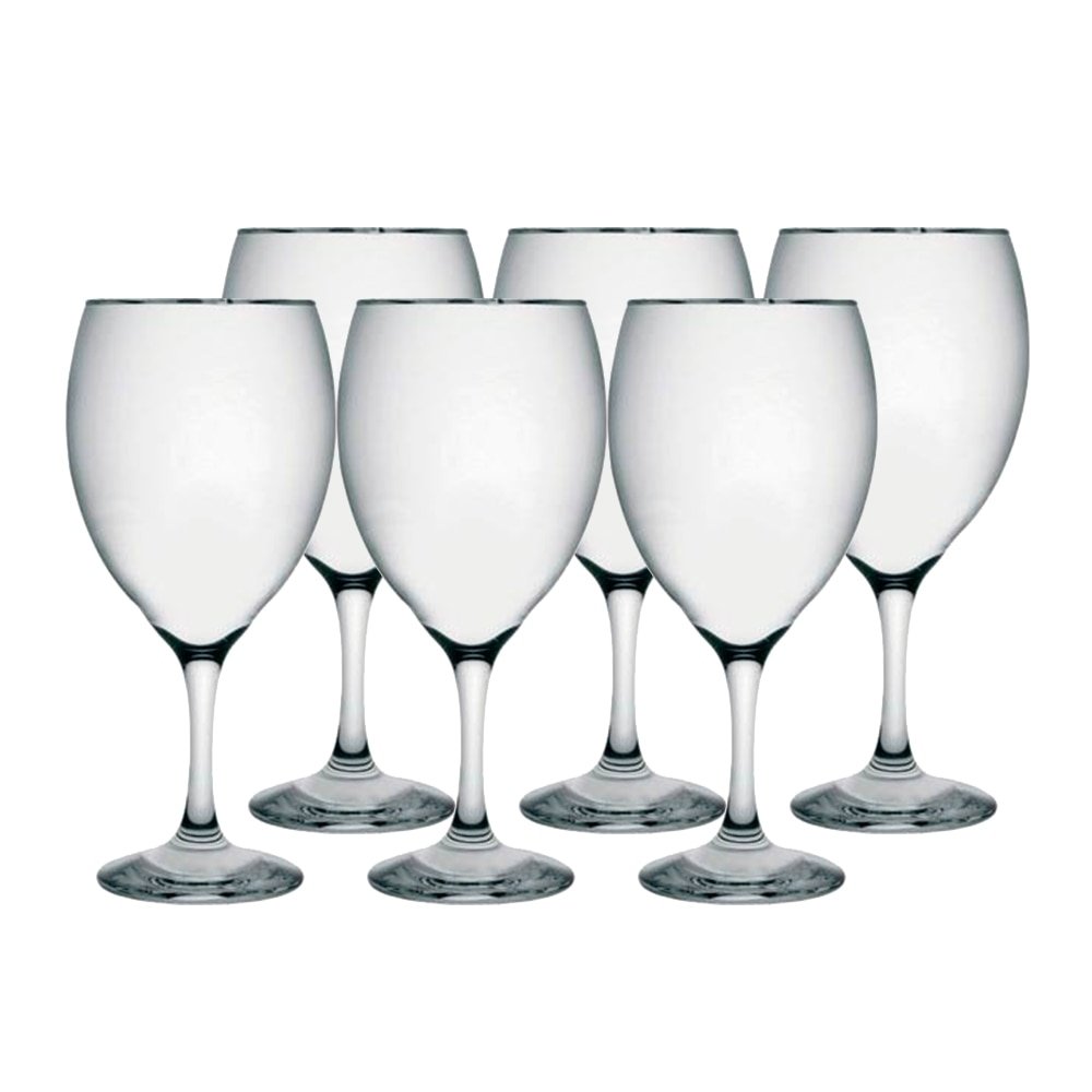 Conjunto de Taças Nadir 600ml Imperatriz Degustação 6 peças