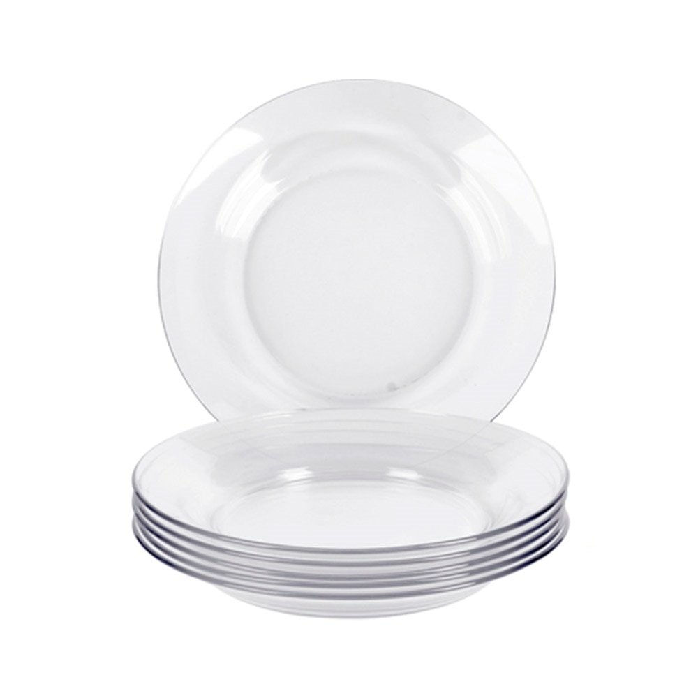 Conjunto de Pratos Fundos Duralex Astral 6 Peças