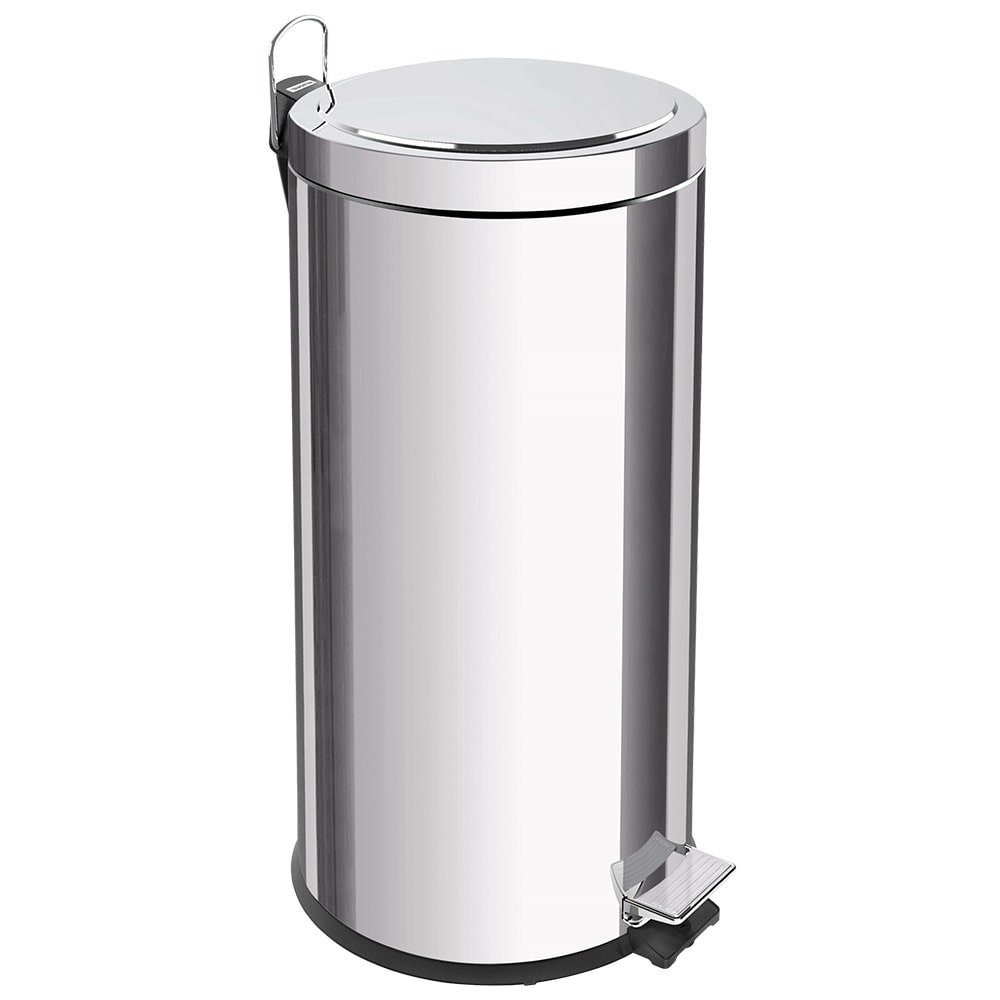 Lixeira Tramontina 30L Inox com Pedal