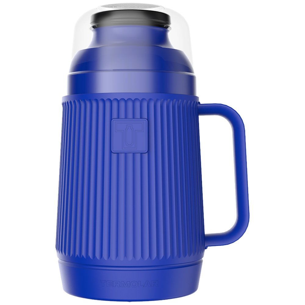 Garrafa Térmica Termolar Mundial 0,5L Rosca Azul