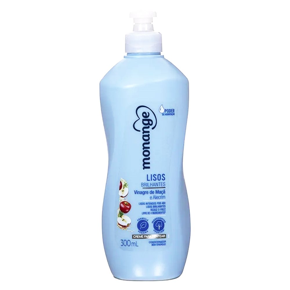 Creme para Pentear Monange Lisos Te Quero 300ml