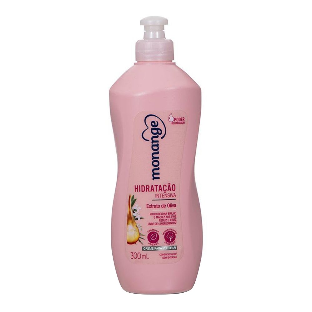 Creme Para Pentear Monange Hidrata Com Poder 300ml