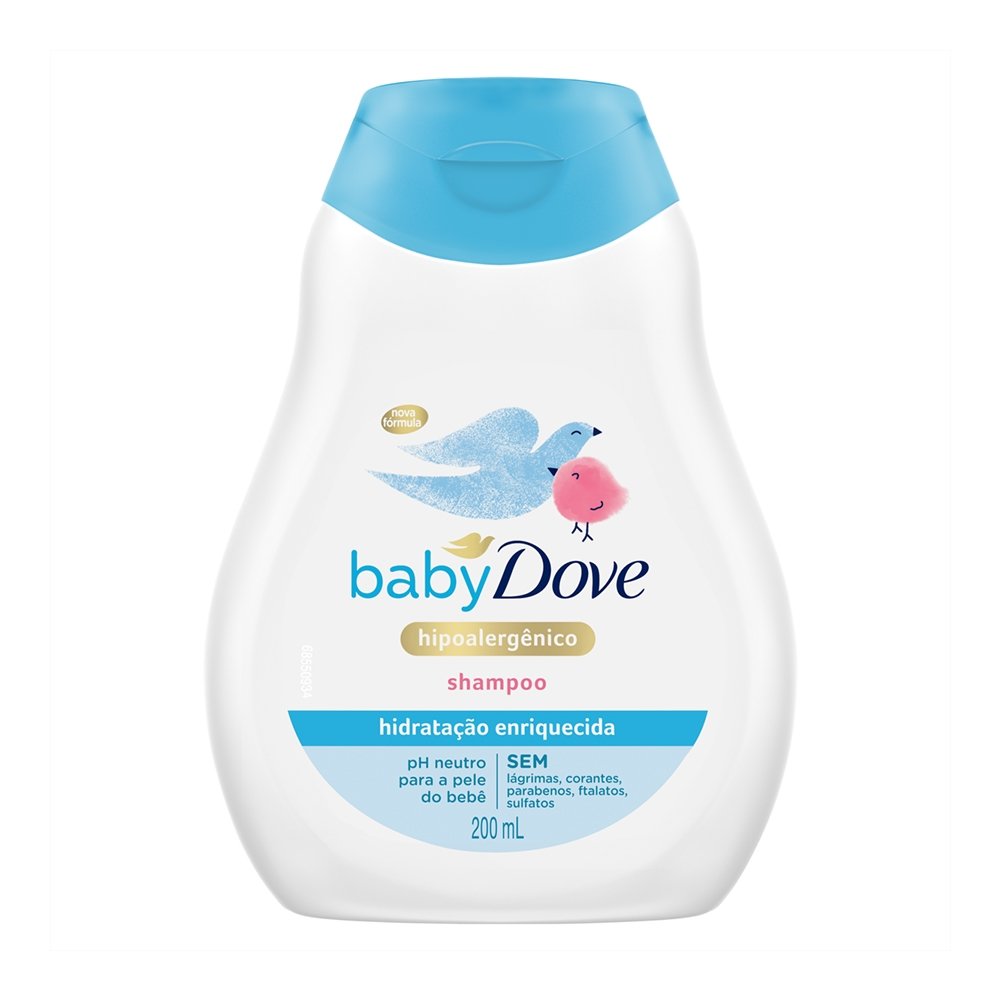 Shampoo Hidratação Enriquecida 200ml - Baby Dove