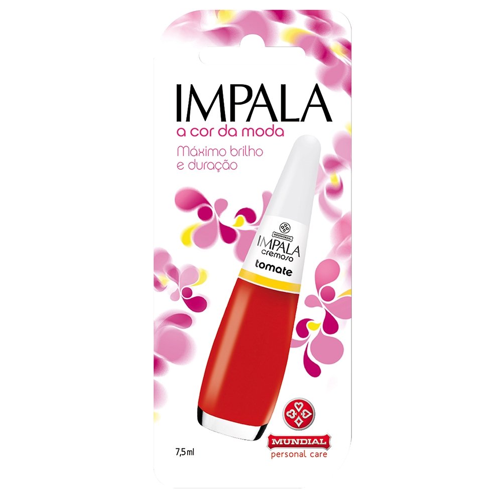 Esmalte Impala Cremoso Tomate, 7,5ml