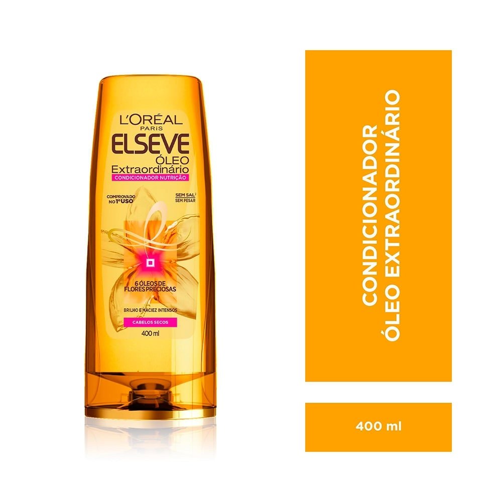Condicionador Elseve Óleo Extraordinário 400ml