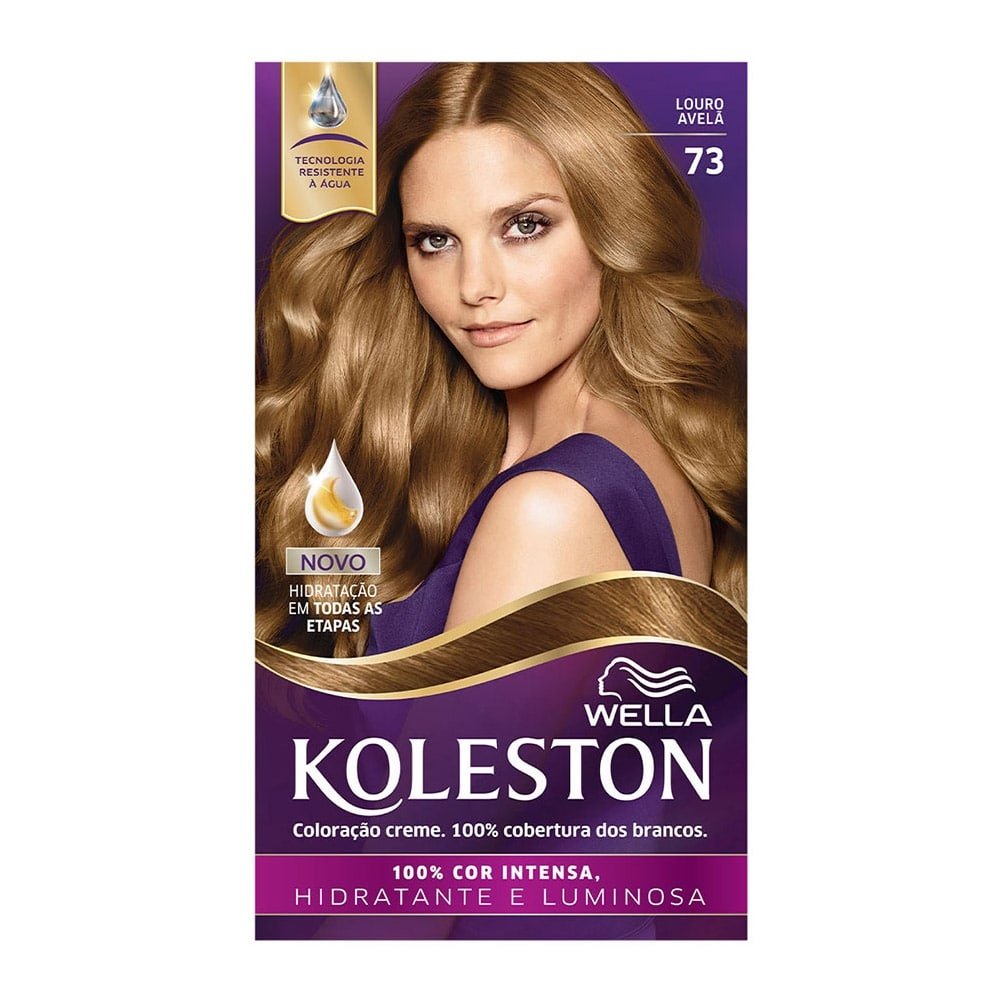 Tintura Koleston 73 Louro Avelã 55g