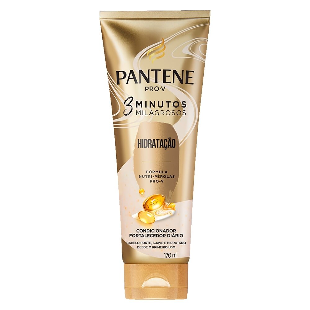 Condicionador Pantene 3 Minutos Milagrosos PRO-V Pearls Hidratação 170ml