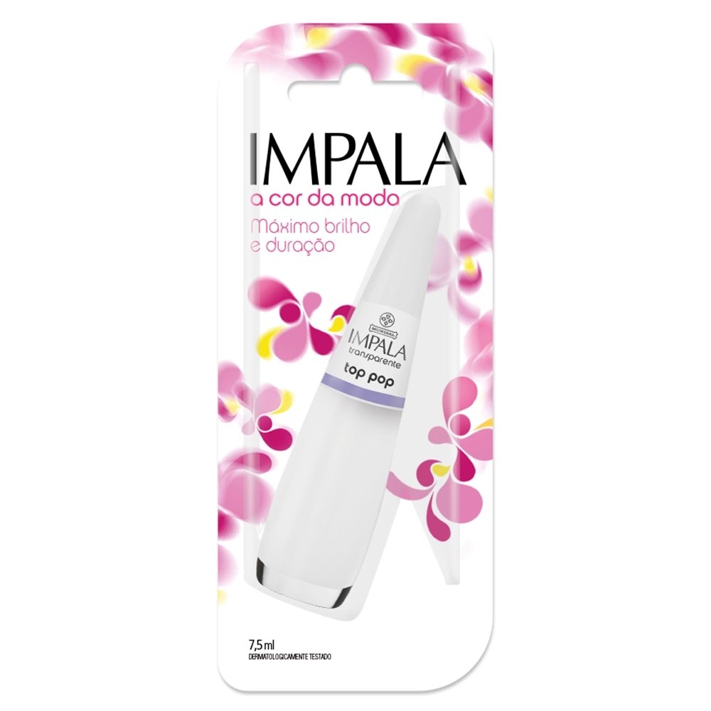 Esmalte Impala Transparente Top Pop 7,5ml