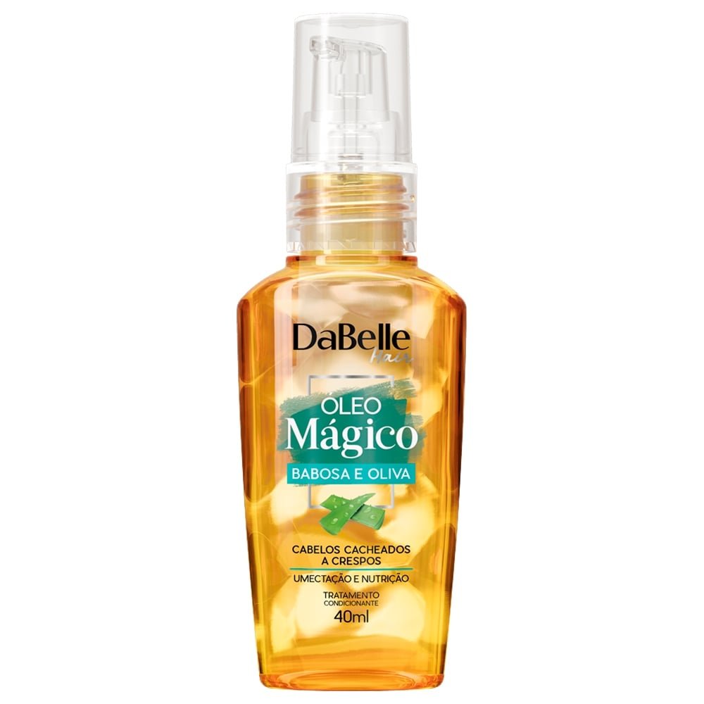 Óleo Capilar Dabelle Mágico Hair Babosa e Oliva 45ml