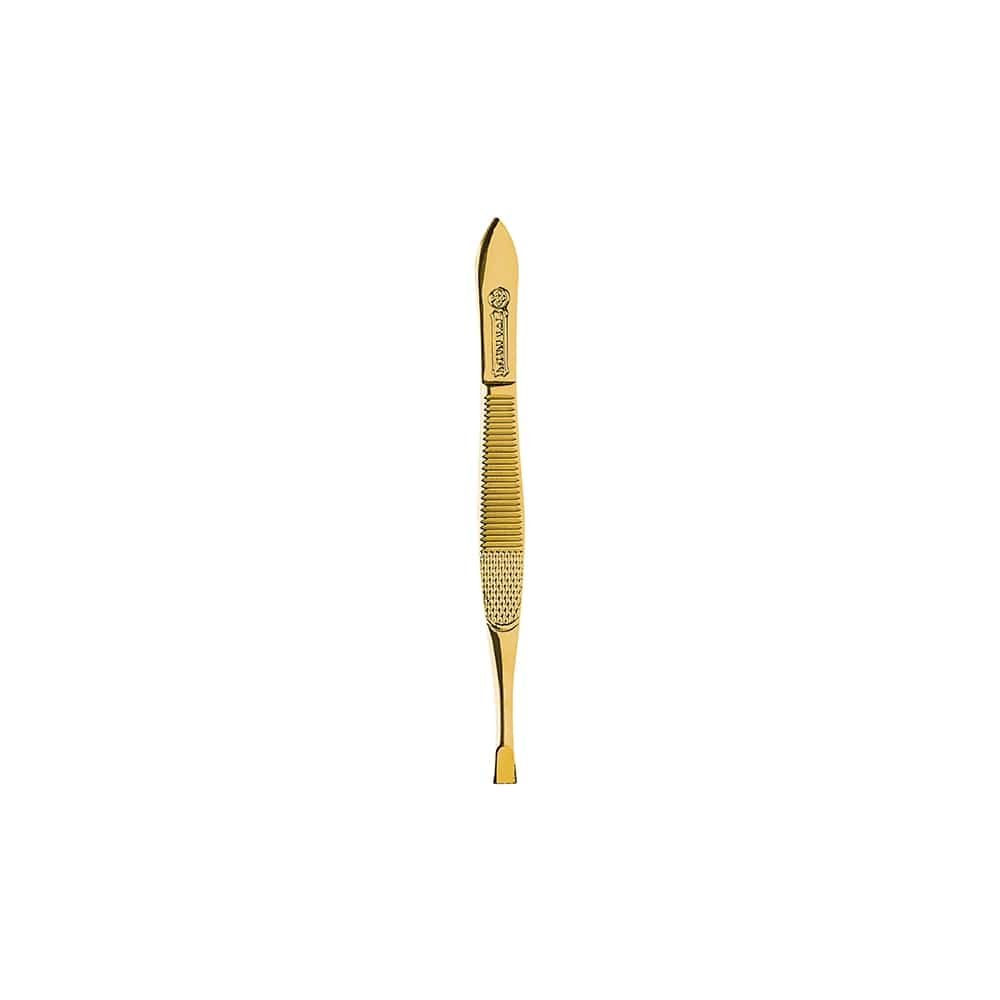 Pinça Mundial Gold Dourada Ponta Reta BC-384
