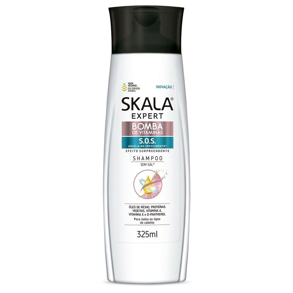 Shampoo Skala Bomba Vitaminas 325ml