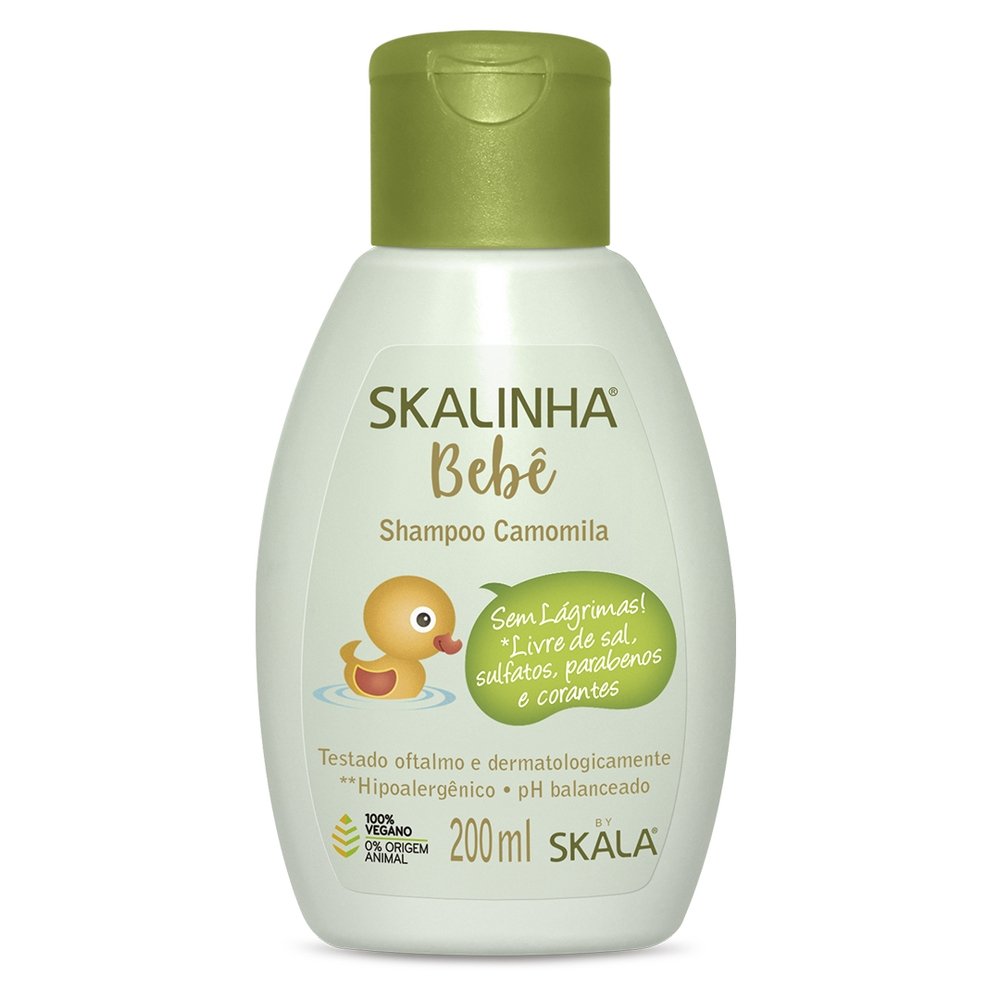 Shampoo Skalinha Bebê Camomila 200ml