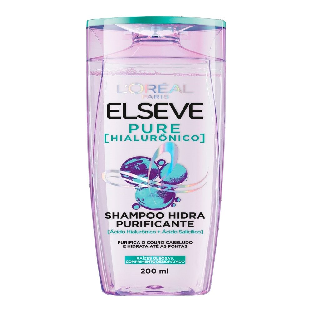 Shampoo Elseve Pure Hialurônico 200ml