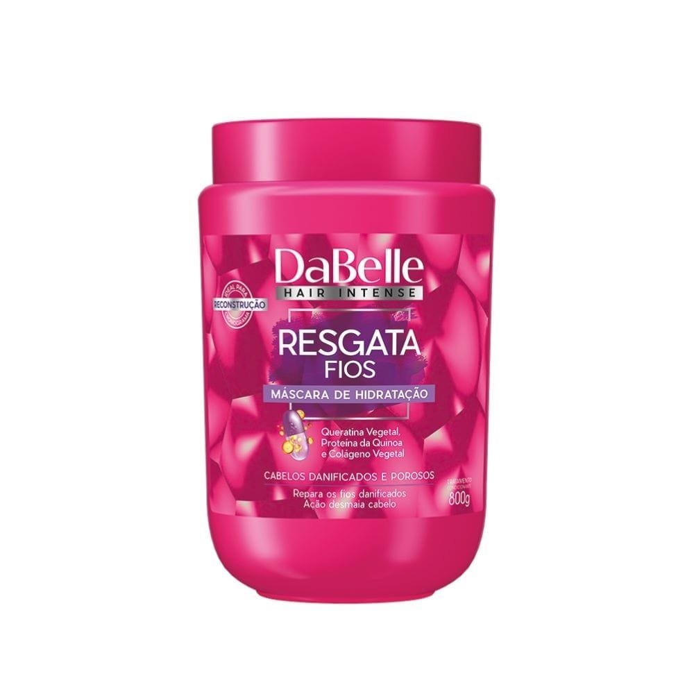Máscara Hidratação Dabelle Resgata Fios 800g