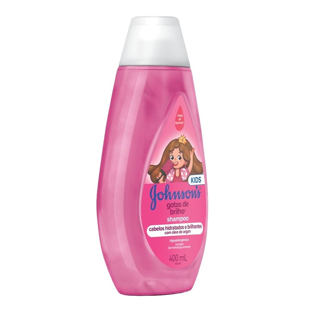 Shampoo Johnson's Baby Gotas de Brilho 400ml