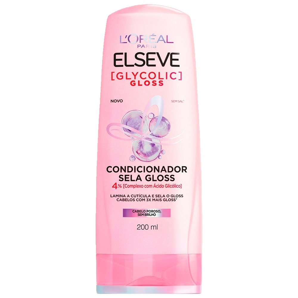 Condicionador Elseve Glycolic Gloss 200ml