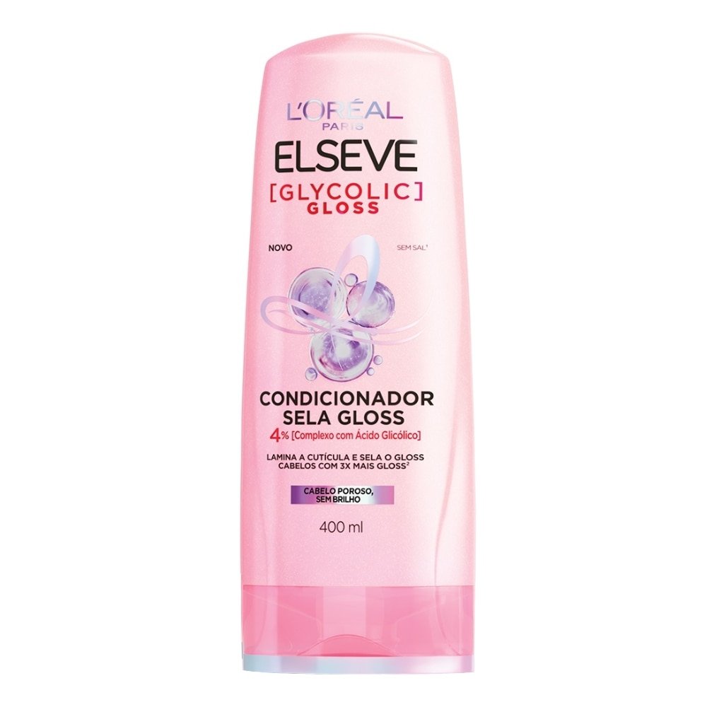 Condicionador Elseve Glycolic Gloss 400ml