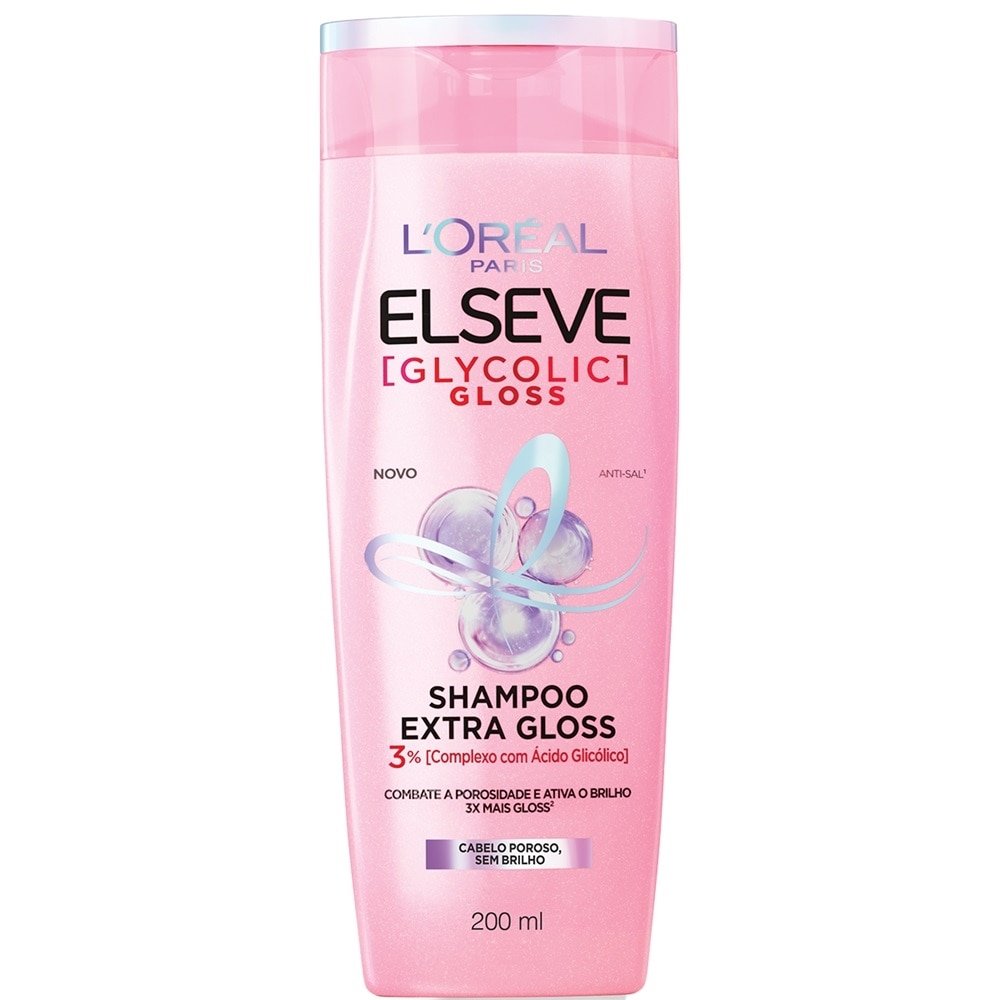 Shampoo Elseve Glycolic Gloss 200ml