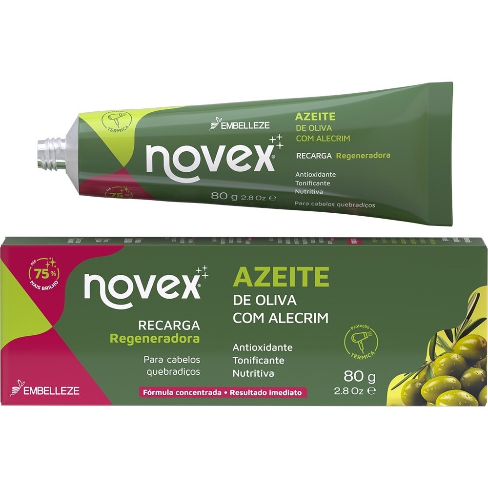 Creme Tratamento Novex Recarga Azeite de Oliva 80g