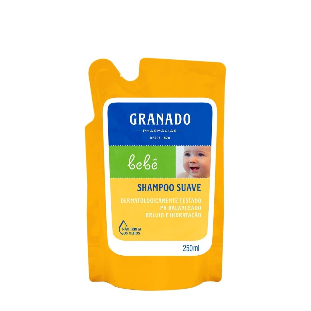 Shampoo Granado Bebê Tradicional Refil 250ml