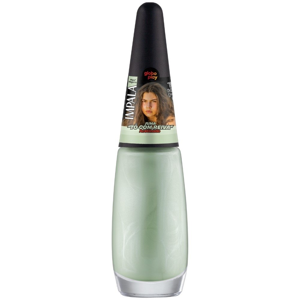 Esmalte Impala Globoplay Acetinado Tô com Reiva Blister 7,5ml