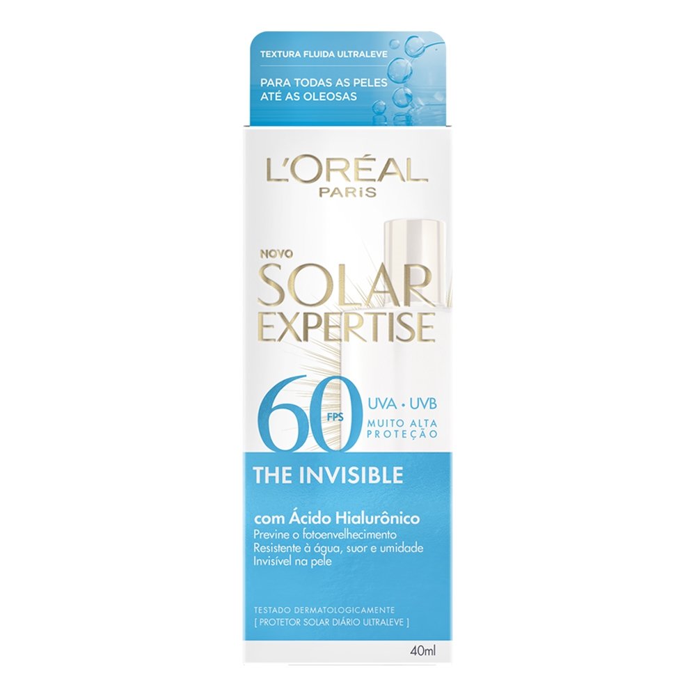 Protetor L'Oréal Expertise Fluido FPS60 40ml