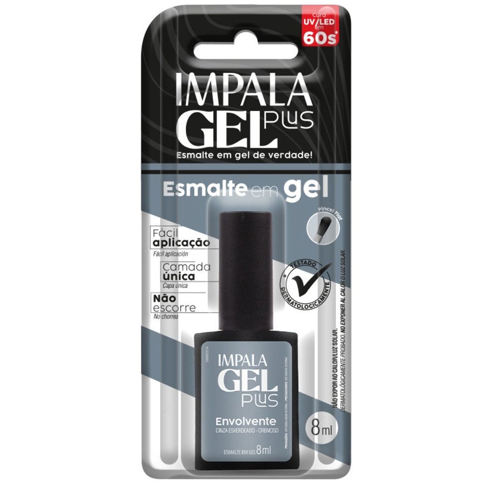 Esmalte Impala Gel Plus Cremoso Envolvente Blister 8ml
