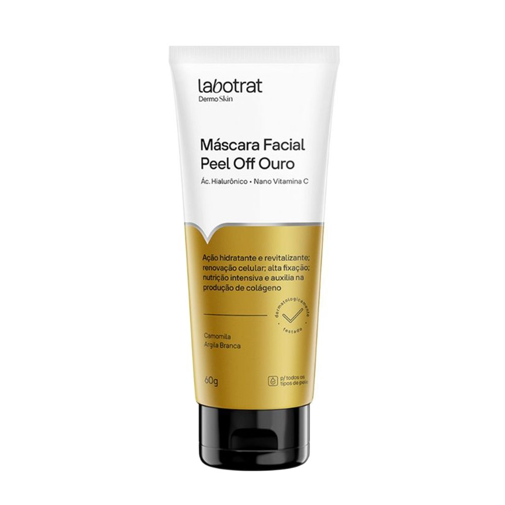 Máscara Facial Labotrat Peel Off Ouro Dermo Skin 60g