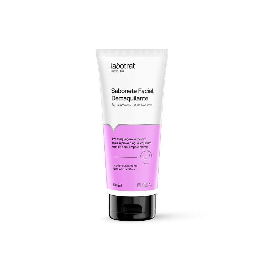 Sabonete Facial Labotrat Demaquilante Dermo Skin 100ml