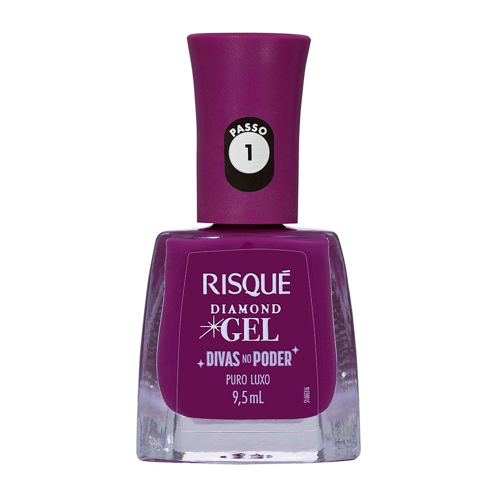 Esmalte Risqué Cremoso Dimond Gel Puro Luxo Avulso 9,5ml
