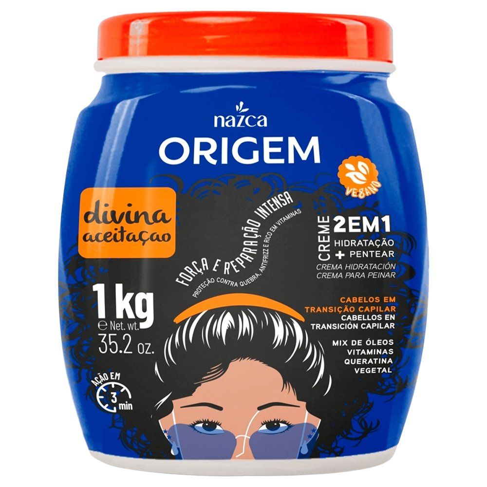 Creme de Tratamento Origem Divina Aceitação 1kg