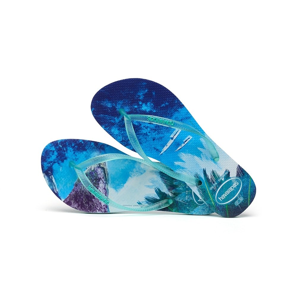 Havaianas slim paisage azul ceu Outlet