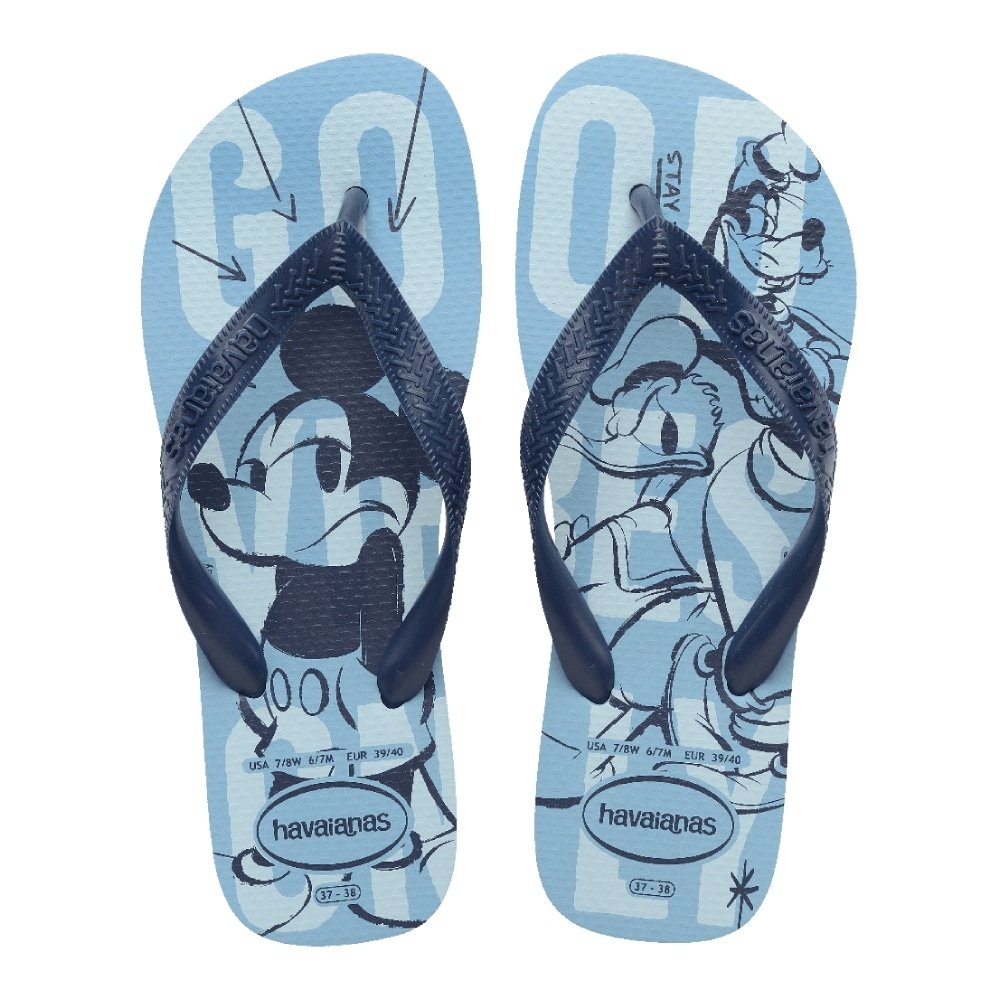 Havaianas Top Disney Azul Lavanda