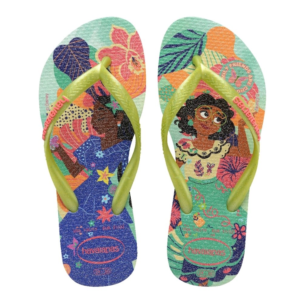 Havaianas Kids Slim Princess Verde Matcha