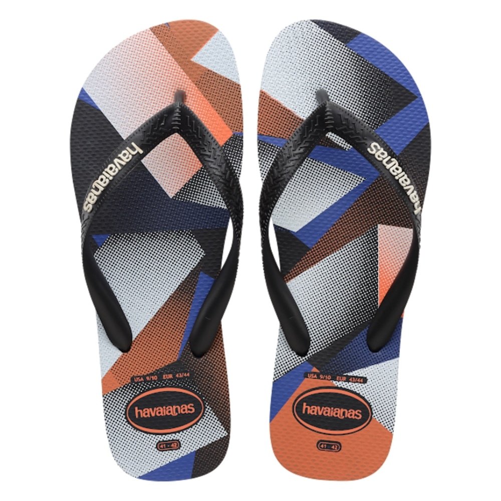Havaianas Top Style Preto/Branco