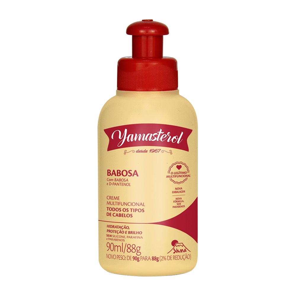 Creme Yamasterol Com Babosa 90ml