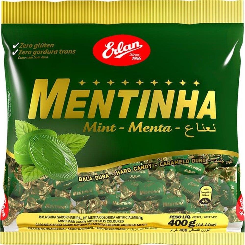 Bala Dura Mentinha SC 400G