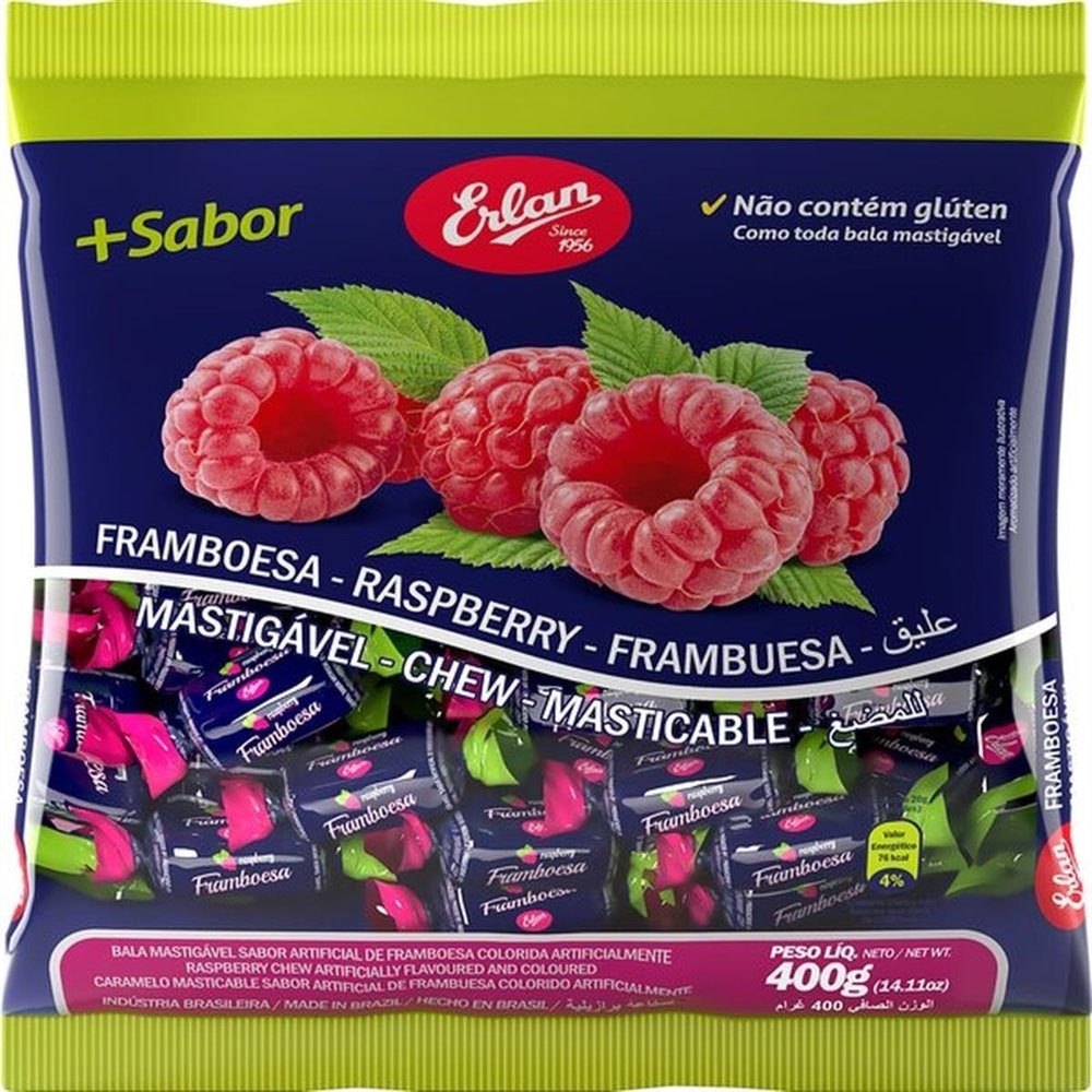 BALA Mastigável Framboesa SC 400G