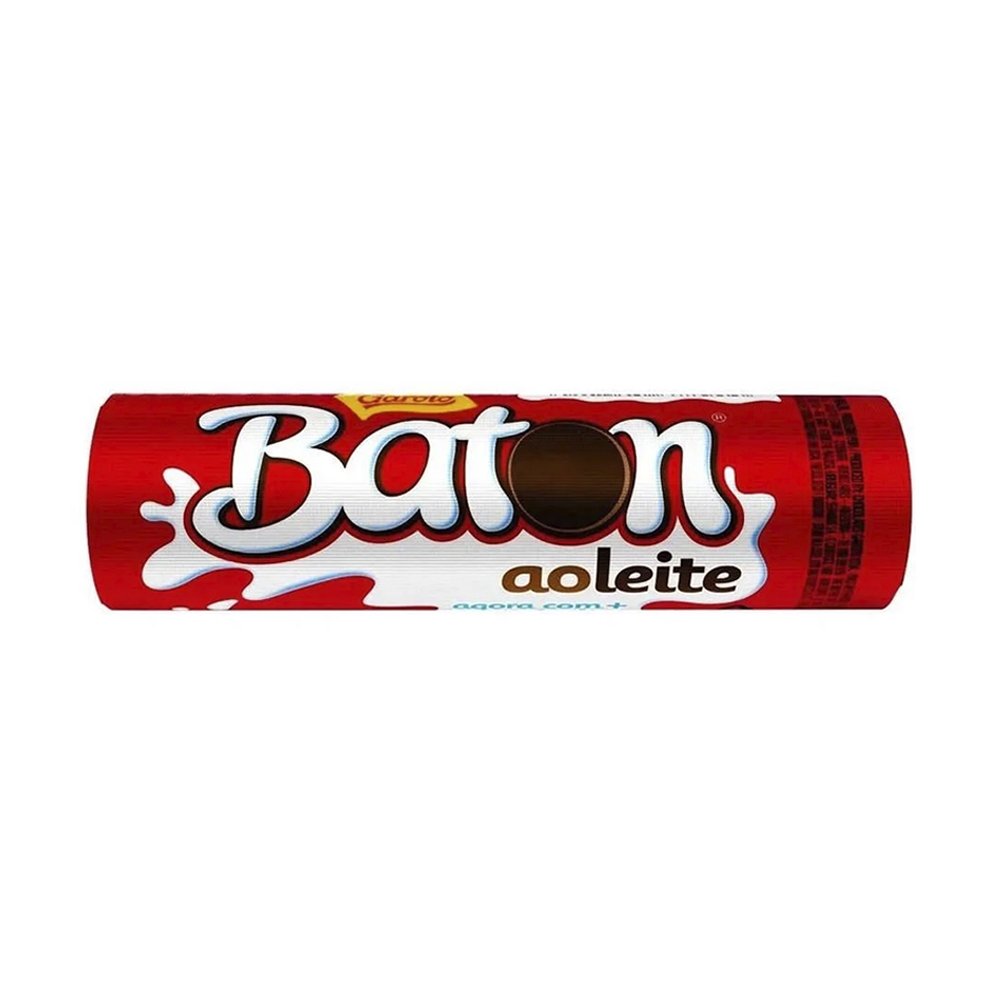 Chocolate Baton ao Leite - Embalagem com 30 Unidades