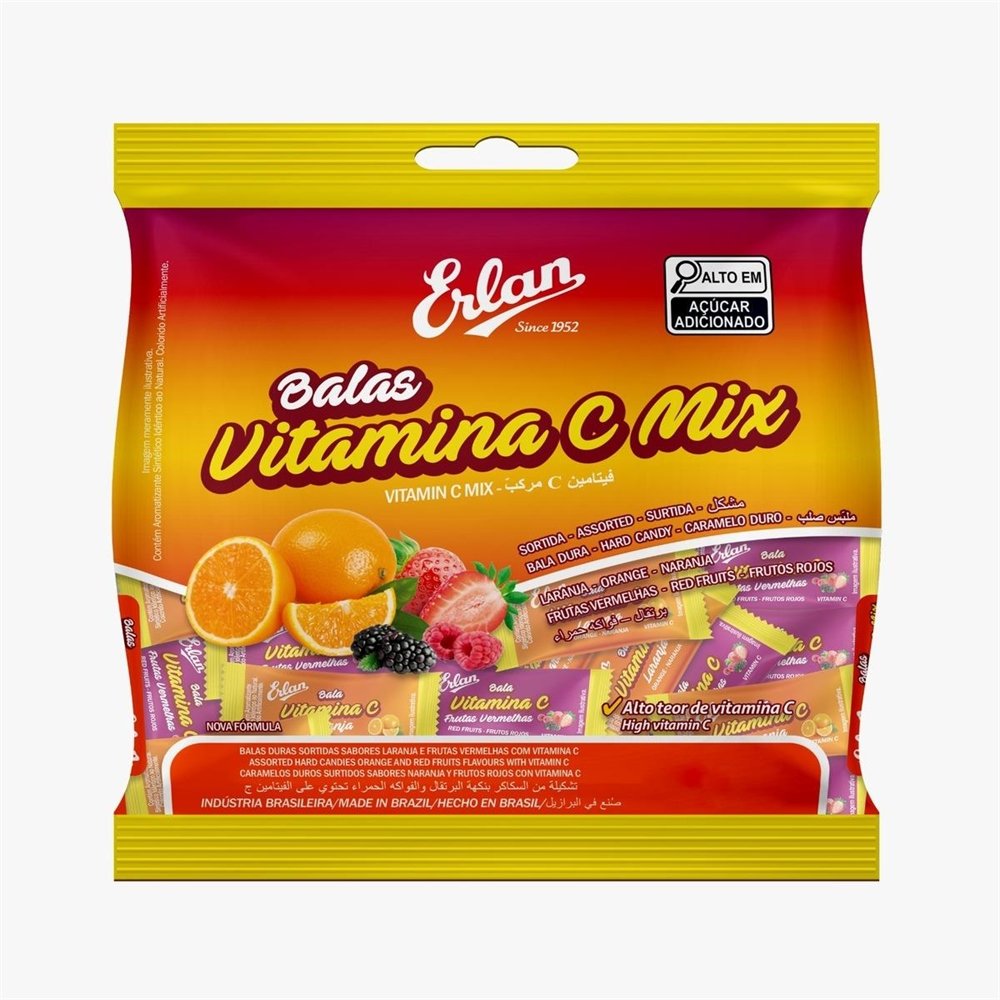 Bala Dura Vitamina C 400G