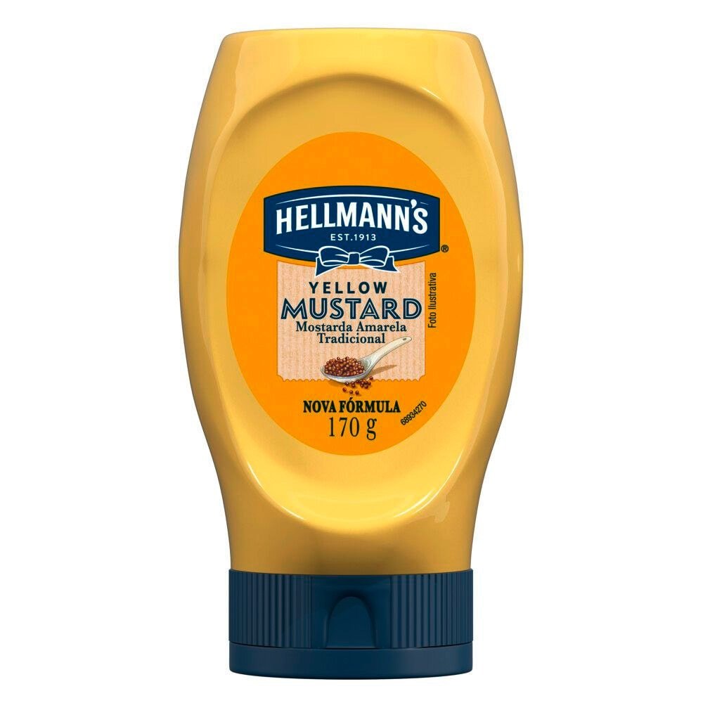 Mostarda 170g - 24 unidades - Hellmanns