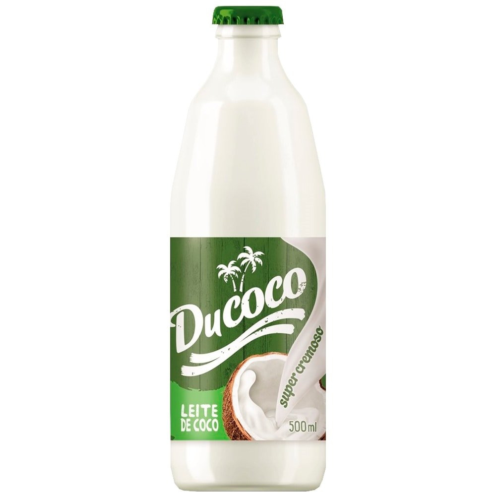 Leite de Coco Ducoco Abre Fácil 500ml - Embalagem com 12 Unidades