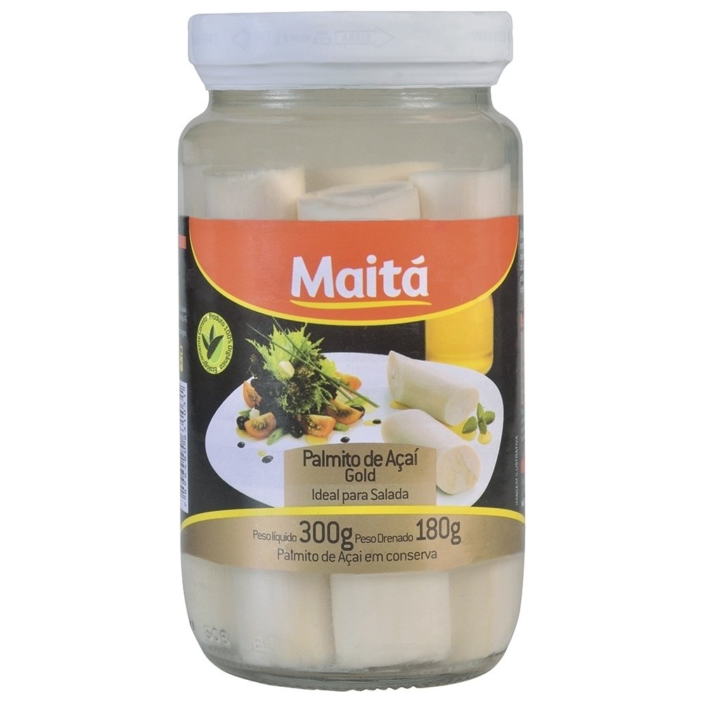 Palmito Maitá Açaí Gold Extra Vidro 180g